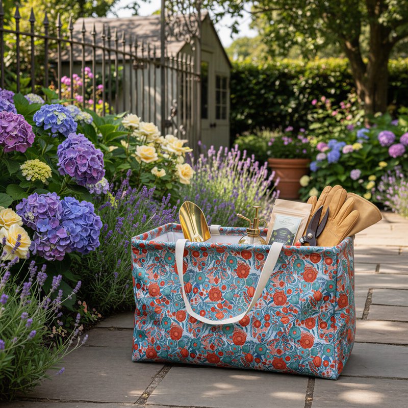 All-Purpose Utility Tote Bag with Water-Resistant Canvas & Large Capacity