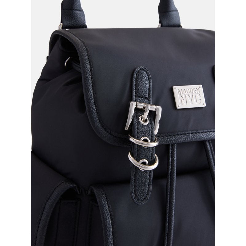 Women's Buckle Flap Backpack - Multiple Colors, Stylish & Spacious