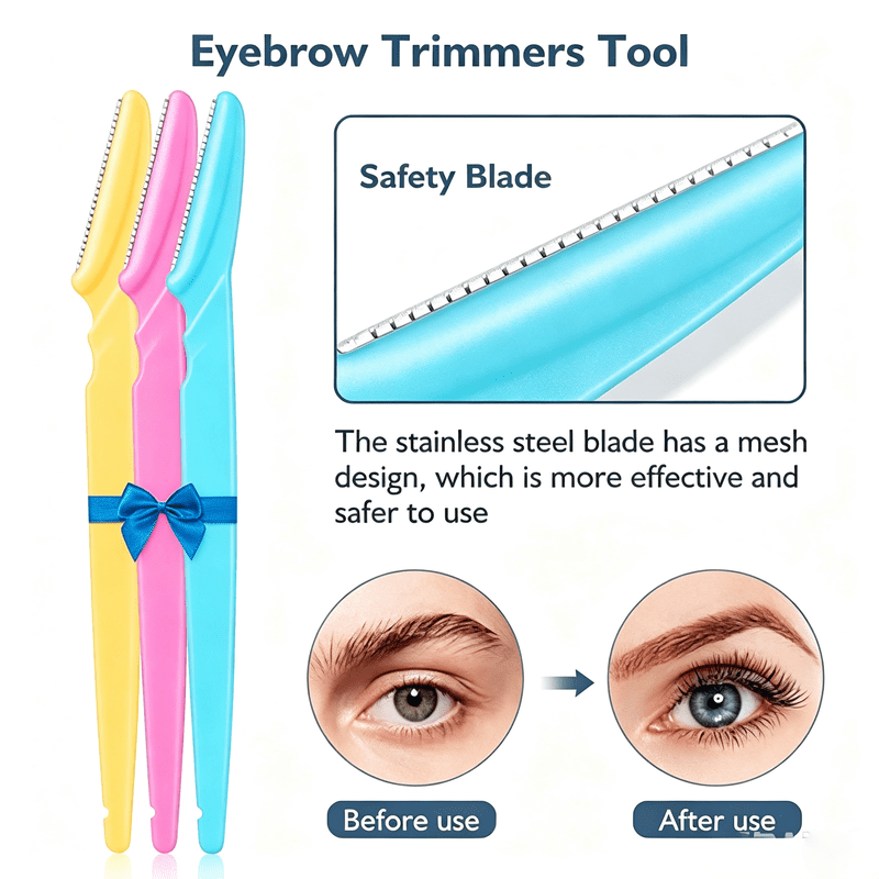 9-in-1 Blackhead Remover Tool Kit with Diagonal Tweezers - Stainless Steel