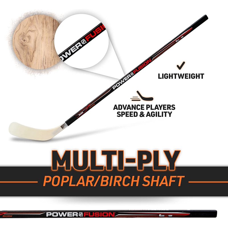 Youth Street Hockey Stick 40 Inch Power Fusion Left Shot - NHL Style