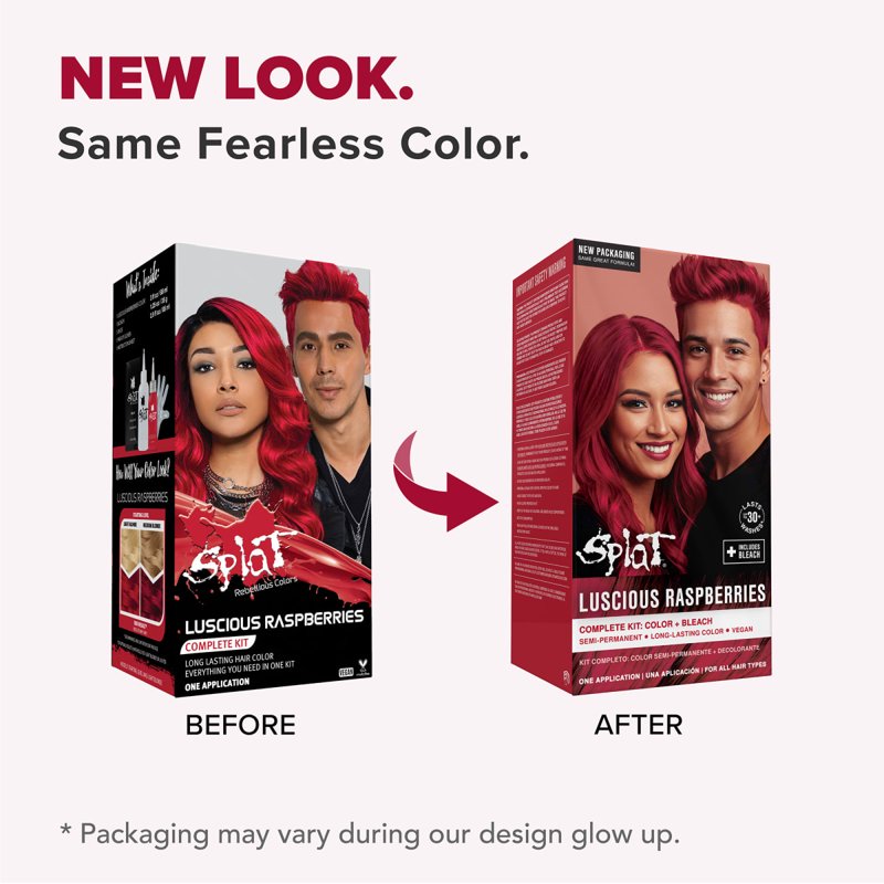 Semi-Permanent Hair Dye Kit with Bleach - Multiple Colors for Bold Hair Looks