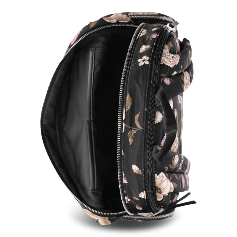 Women's Dome Backpack with Front Pockets and Removable Pouch, 18.5 Inch