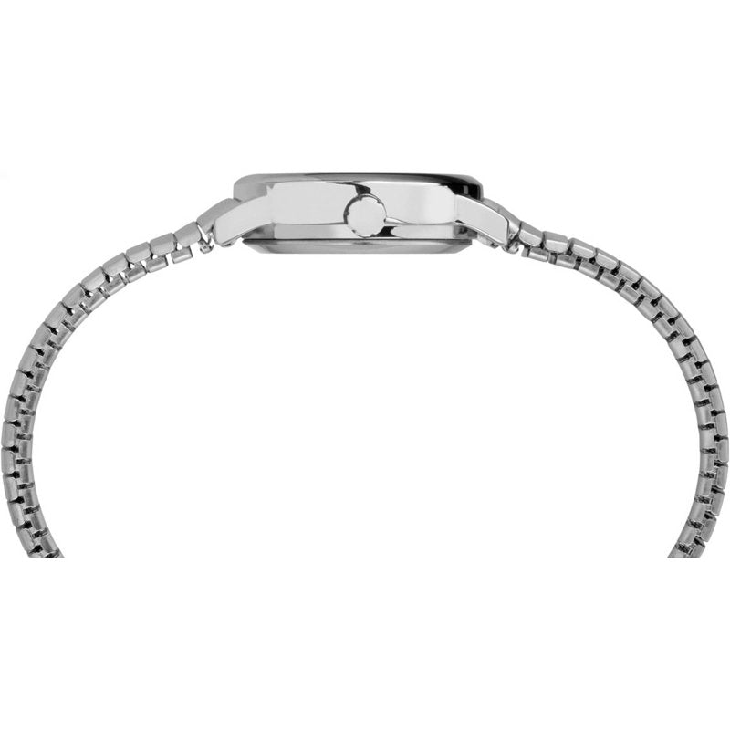 Casual Women's Watch with Easy-to-Read Dial and Tapered Expansion Band