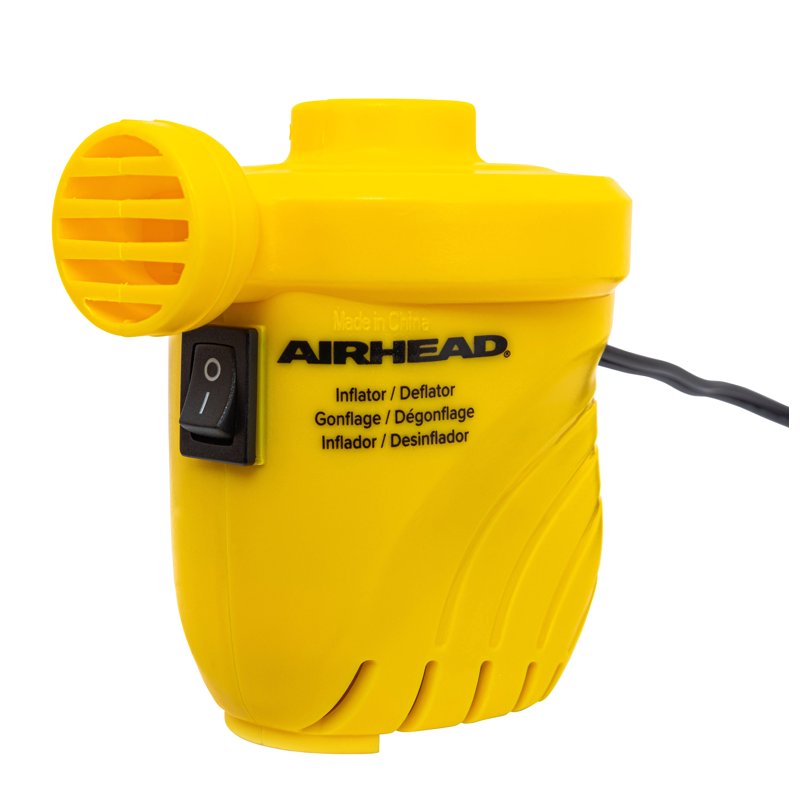 12V Pool Float Air Pump with Car Adapter - High Volume Inflatables