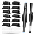 16 Pack Self-Adhesive Silicone Pen Holders Clipboard Pen Clips Office Organization
