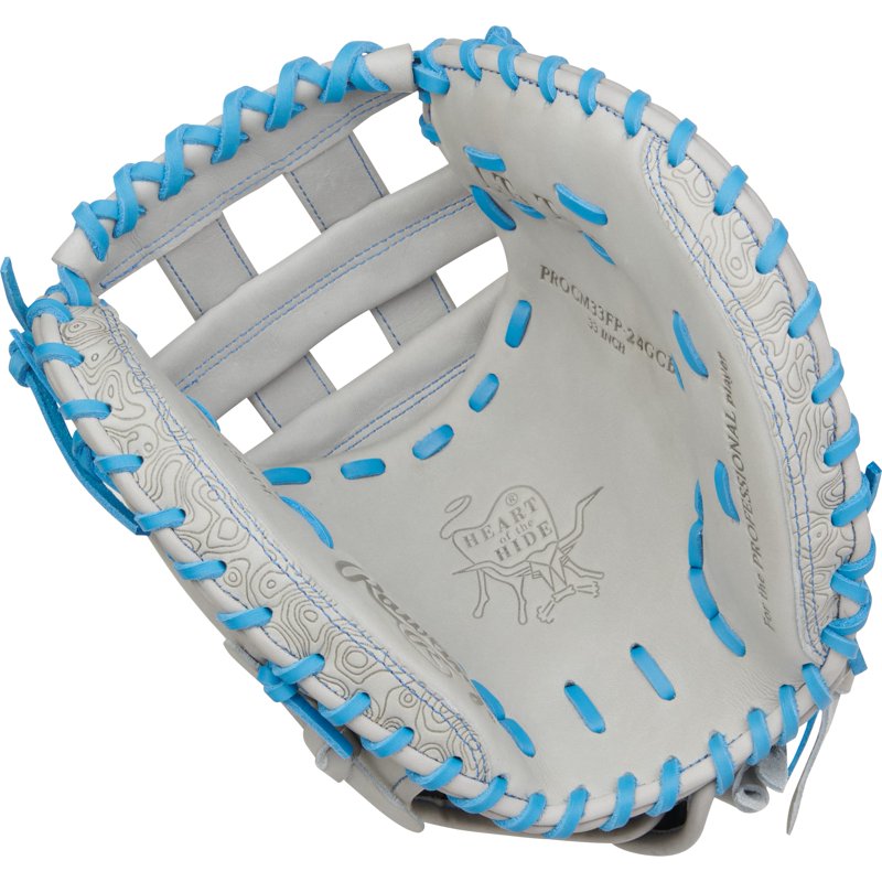 Fastpitch Catcher's Mitt 33-Inch Leather Baseball Glove with Modified H Web