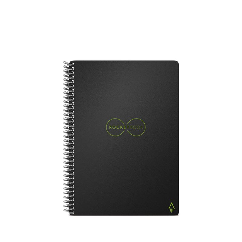 Smart Reusable Spiral Notebook - Eco-Friendly Digital Note-Taking, Lined Pages