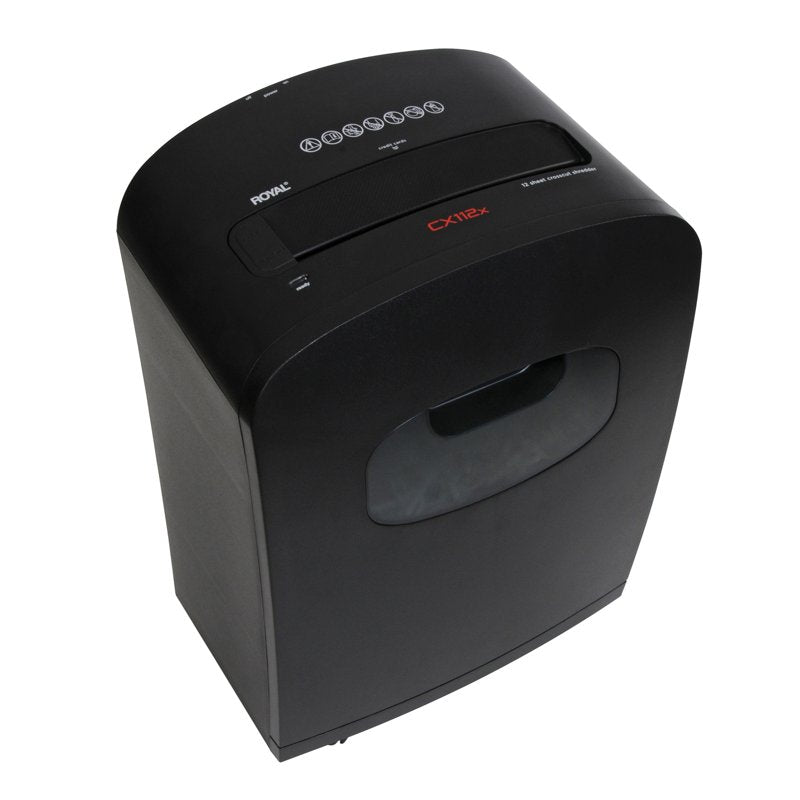 12-Sheet Crosscut Paper Shredder for Office & Home Use