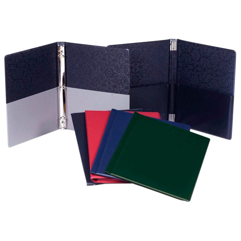 Choral Folder with Elastic Stays and Pockets - 9-1/4 x 12 Inches - Multiple Colors