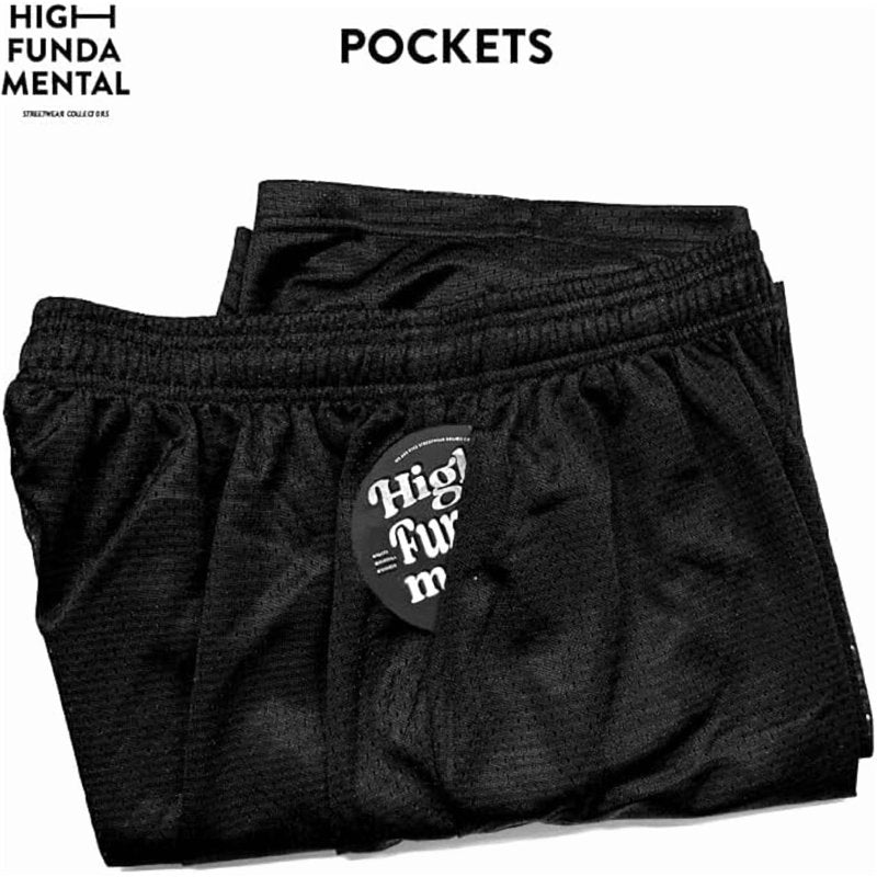 Men's Athletic Mesh Shorts with Drawstring & Pockets - Lightweight Gym Workout Wear