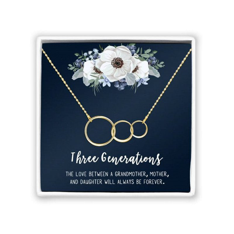 Mother's Day Jewelry Gift Set Necklace with Card and Gift Box - Multiple Styles