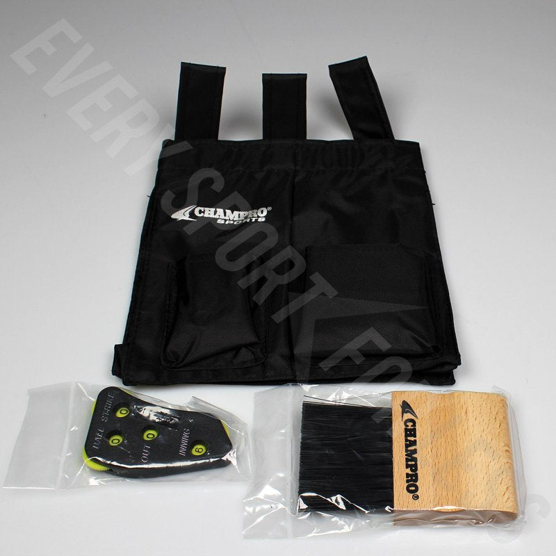 Baseball Umpire Kit with Ball Bag Brush and Indicator - All Variants