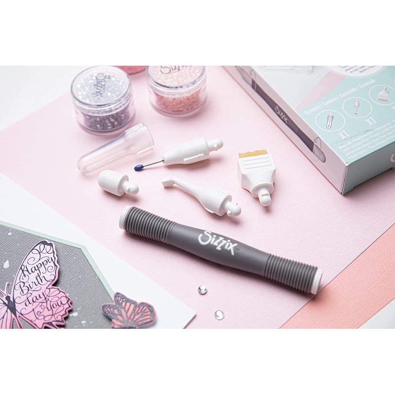 Adhesive Eraser with Push Tool for Crafting & Scrapbooking