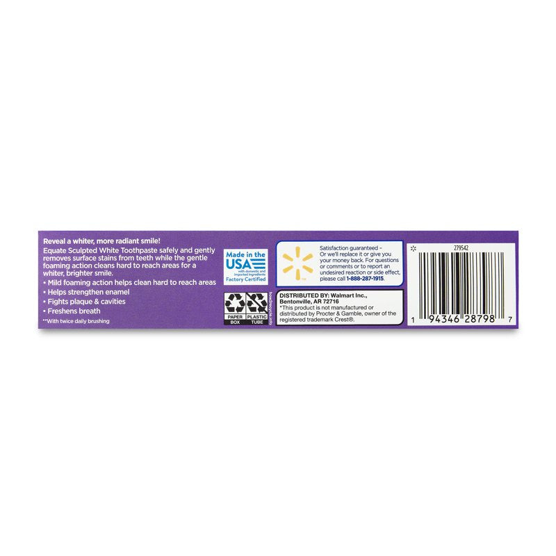 Multipack Whitening Toothpaste with Fresh Mint - 12 Pack, 3.8 oz