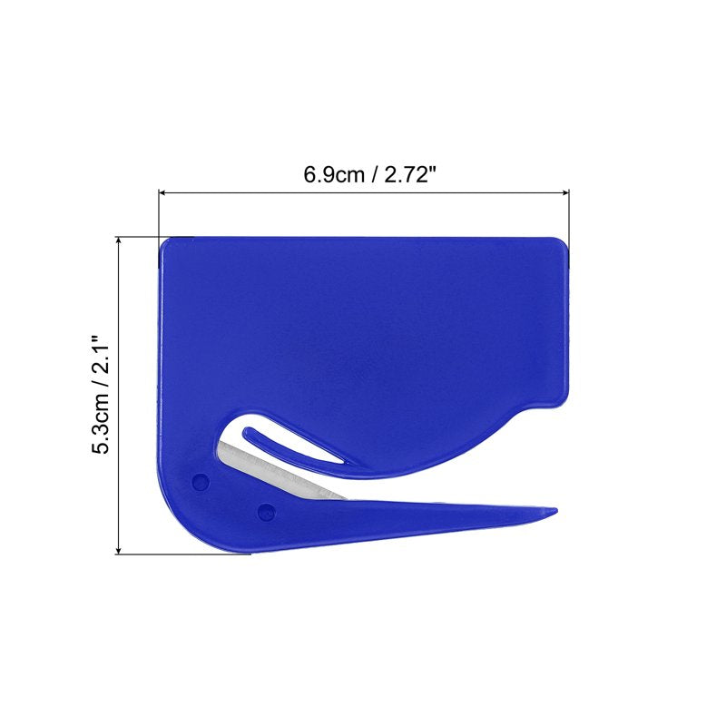 Office Letter Opener Envelope Slitter 3 Pack - Safe Mail Opening Tool for Home & Office
