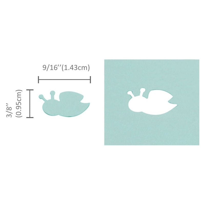 Bee Shape Paper Craft Punch - 5/8 Inch Scrapbooking & Cardmaking Tool