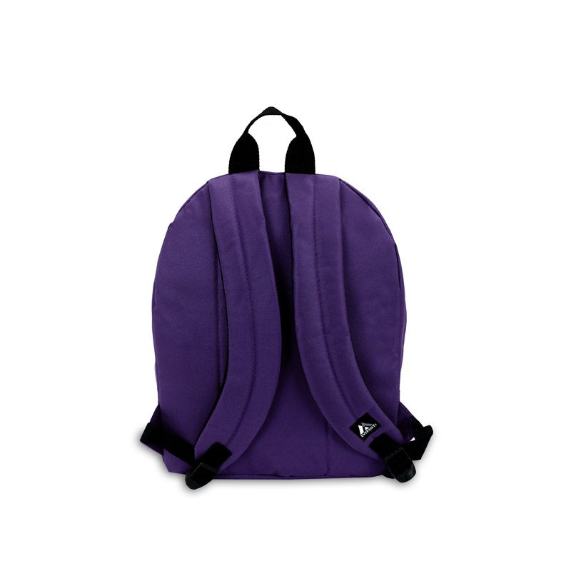 Vintage Backpack with Padded Straps and Front Zipper Pocket - Unisex