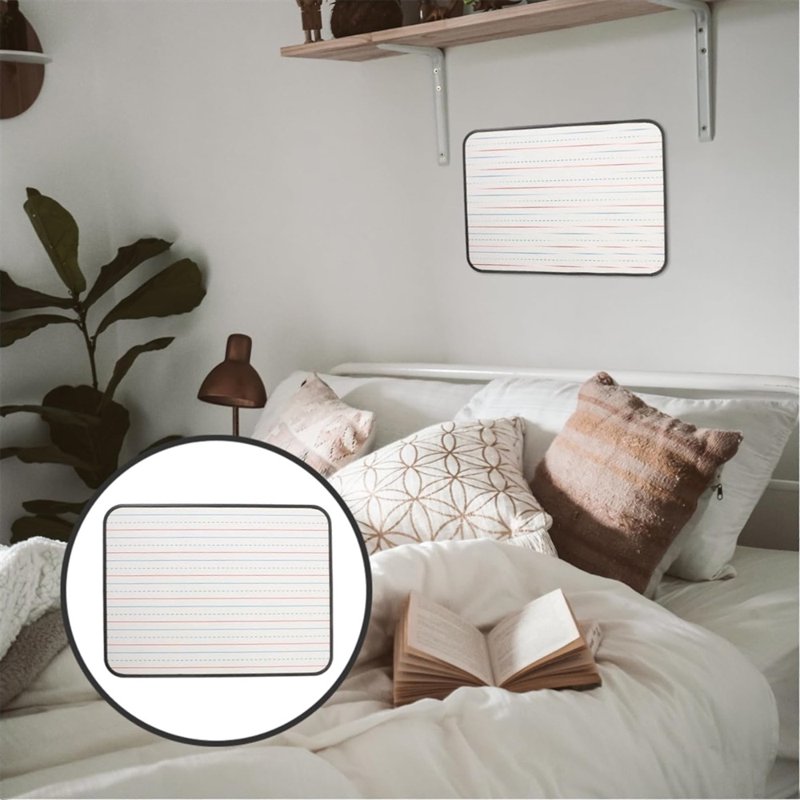 Mini Magnetic Dry Erase Whiteboards 9x12 Inches - 2 Pack