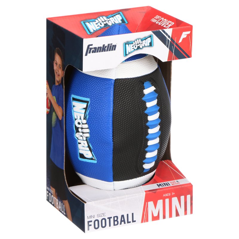 Mini Grip Tech Space Lace Football for Beginners - Franklin Sports