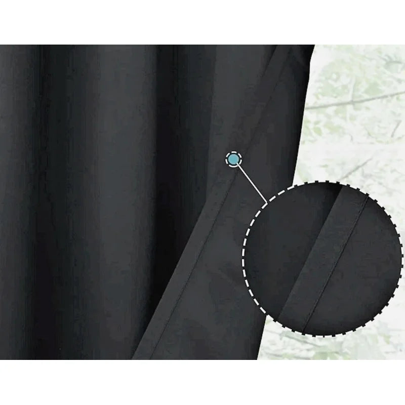 Thermal Blackout Window Curtain Panel 28x36 Grommet Top Light Blocking