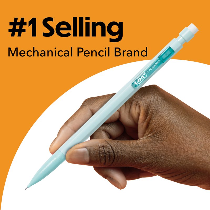 Pastel Mechanical Pencils 0.7mm - 24 Pack for School & Art
