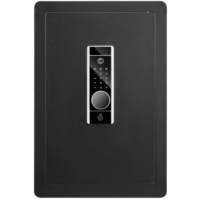 2.2 Cu Ft Home Security Safe with Fingerprint & Keypad - Fireproof Steel Box