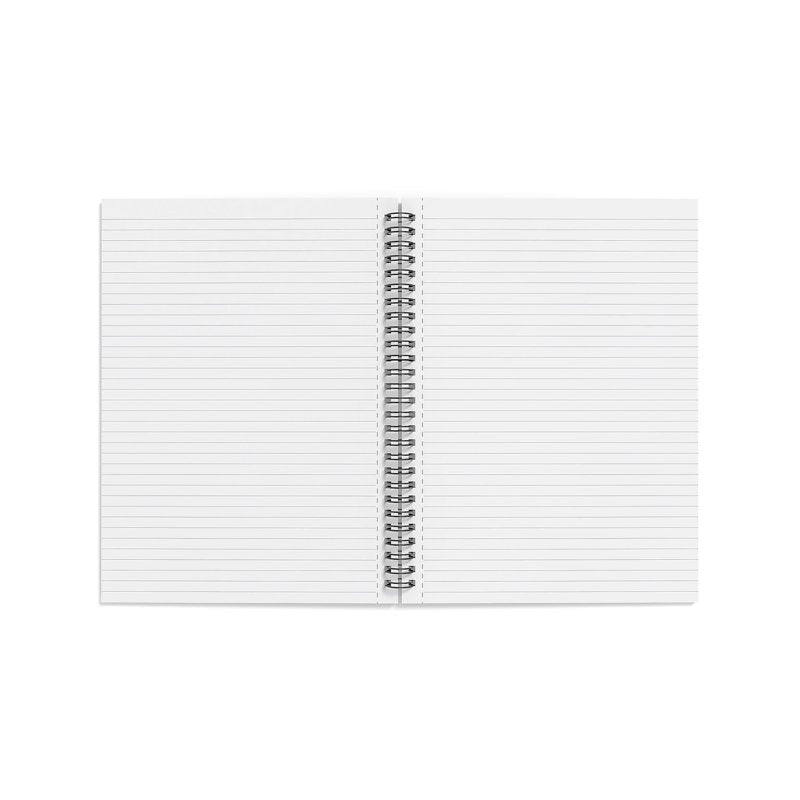 Medium Soft Cover Ruled Notebook - Black, 6.5 x 9.5 Inches, 80 Sheets
