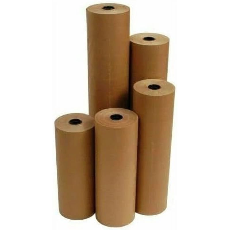18-Inch Brown Kraft Paper Roll 1200 Feet Shipping & Packing Material