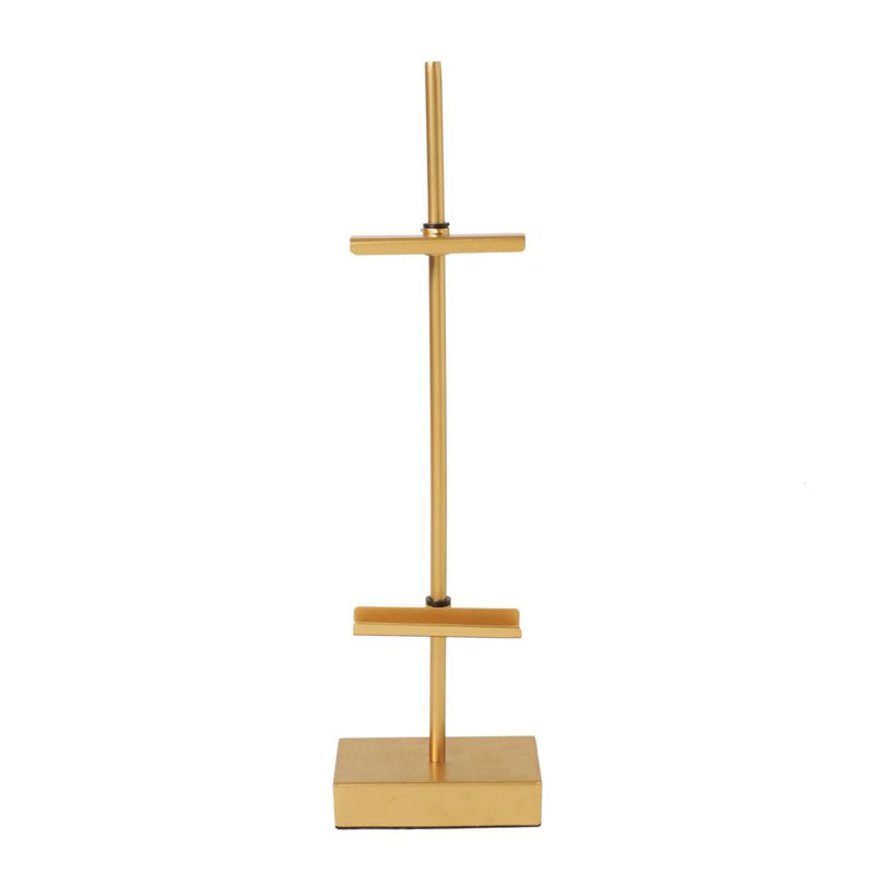 18-Inch Gold Steel Tabletop Easel for Photos, Frames, Art & Decor