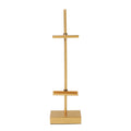 18-Inch Gold Steel Tabletop Easel for Photos, Frames, Art & Decor