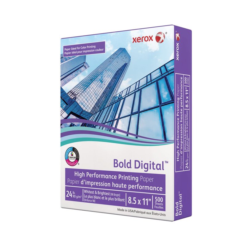 Digital Color Printing Paper A4 Letter Size 500 Sheets White FSC Certified