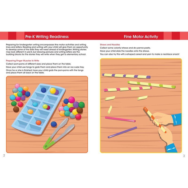 Pre-Kindergarten Writing Workbook for Kids Ages 3-5 - Letter Tracing & Practice