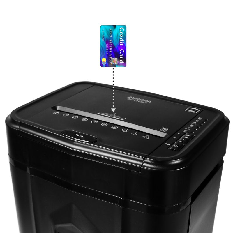120-Sheet Micro-Cut Paper Shredder with Auto Feed and Pullout Bin