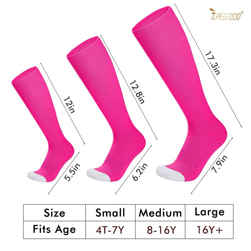 Unisex Knee High Baseball Softball Socks - Youth & Adult Over-The-Calf Sports Socks