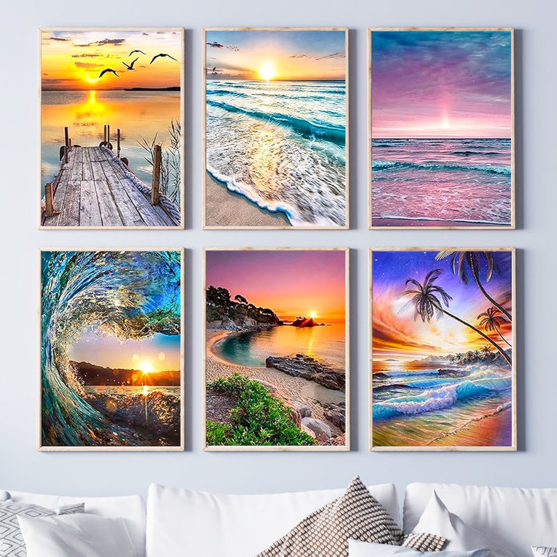 Paint by Numbers Kit for Adults & Beginners - DIY Wall Art & Gift Set 30x40cm