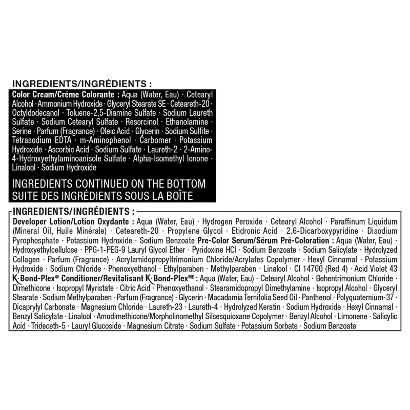 Permanent Hair Color Cream with Moisture & Keratin – Multiple Shades