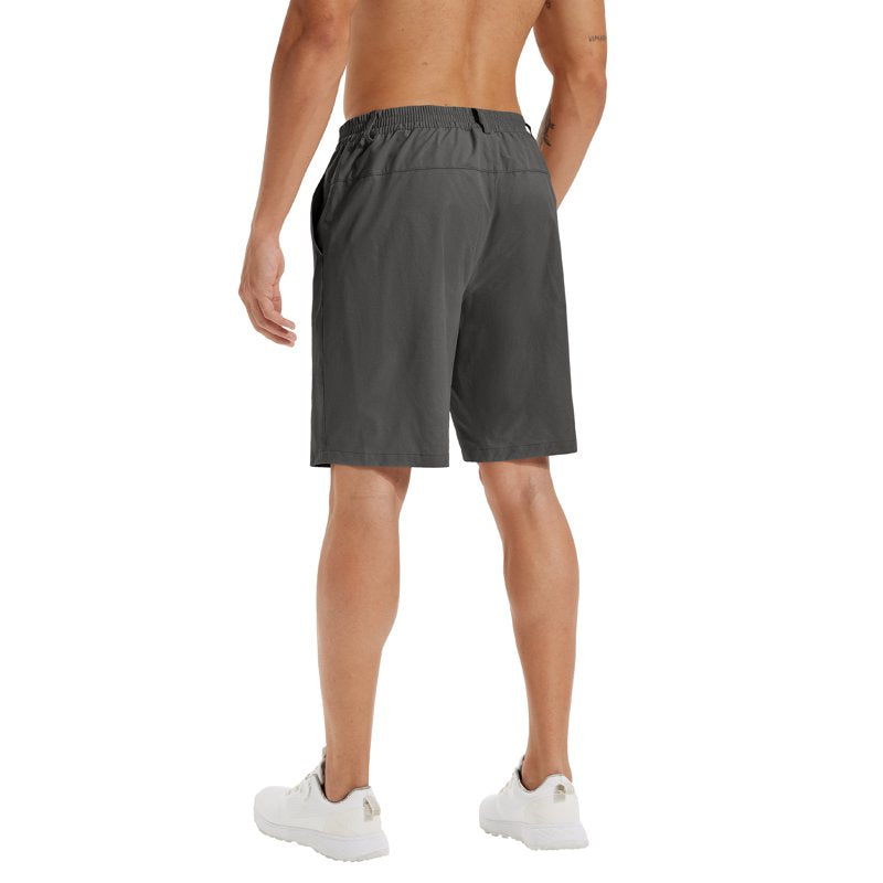 Men's 9-Inch Lightweight Golf Shorts with Stretch and Quick Dry - Breathable Workwear
