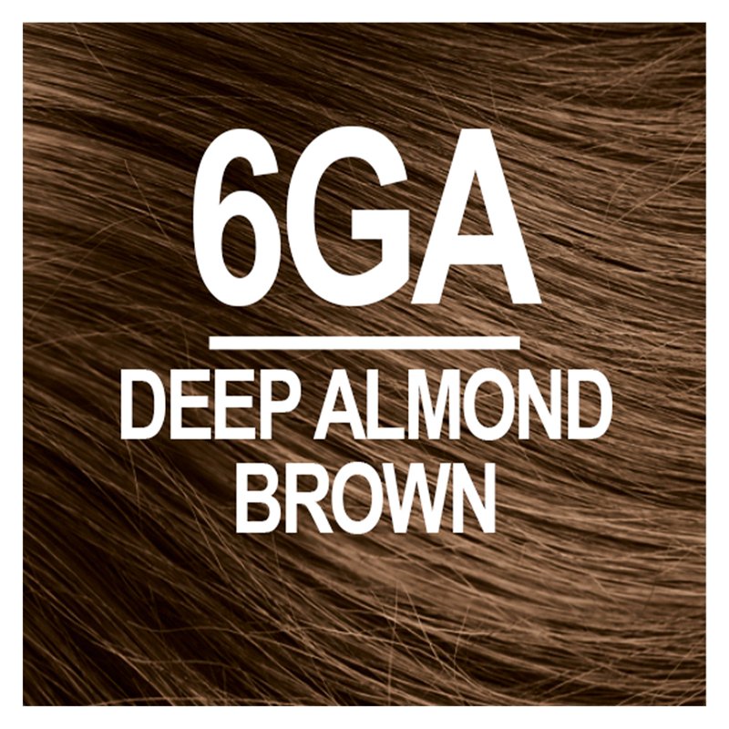 Naturtint Permanent Hair Color - Deep Almond Brown 6GA - Natural Vegan Formula