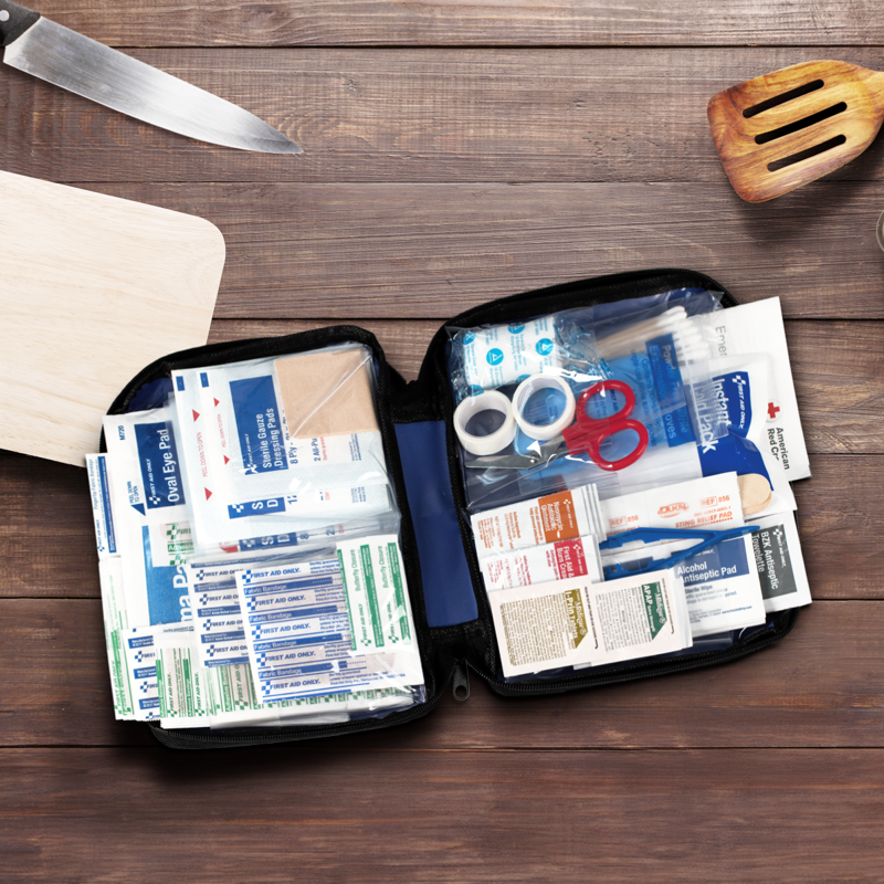 All-Purpose Emergency First Aid Kit 260 Pieces for Home, Travel & Work