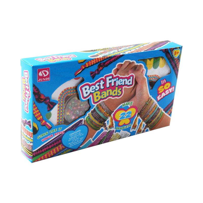 Kids Friendship Bracelet Making Kit - DIY Jewelry Craft Set for Girls 5-12 Years