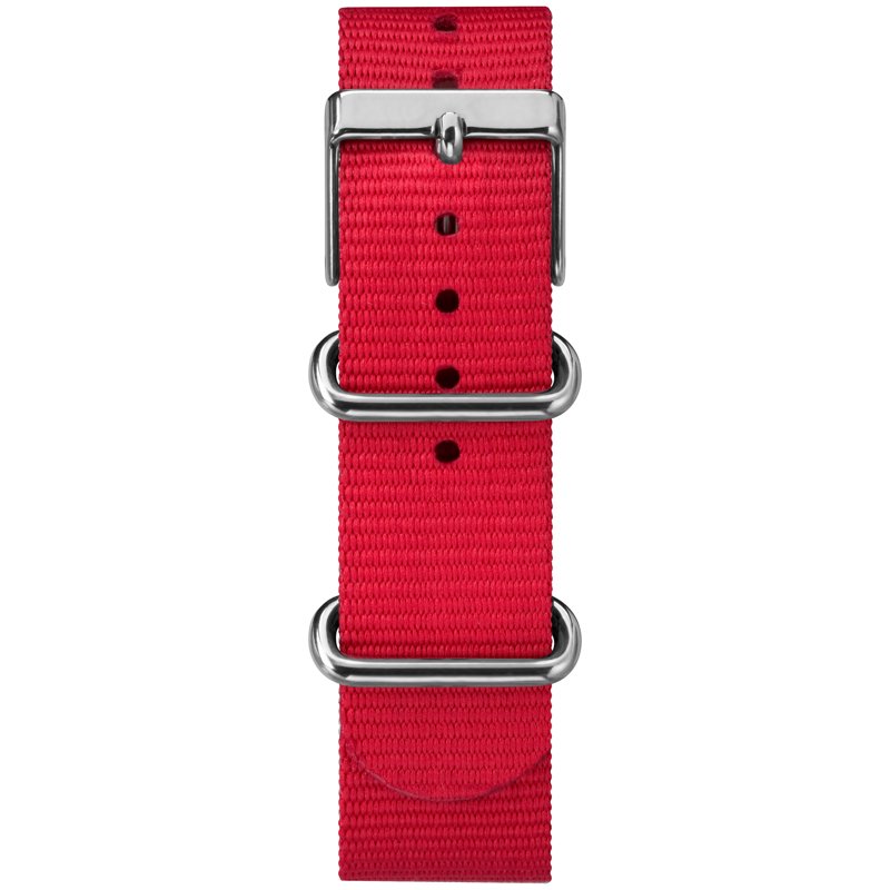 Unisex Snoopy Watch with Red Fabric Slip-Thru Strap – 38mm Timex Peanuts Collaboration