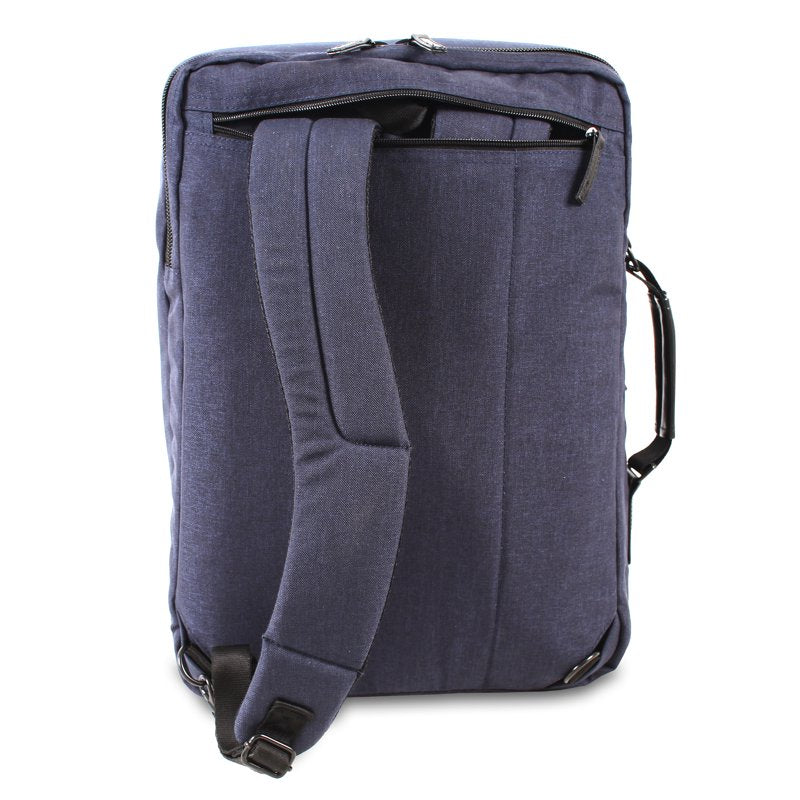 Laptop Backpack with Padded Laptop Sleeve and Adjustable Straps - Navy