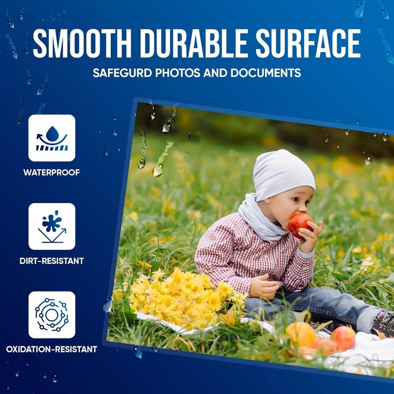 100 Pack Clear Laminating Sheets 11 x 17 Inch for Thermal Laminator - Durable & Rounded Corners