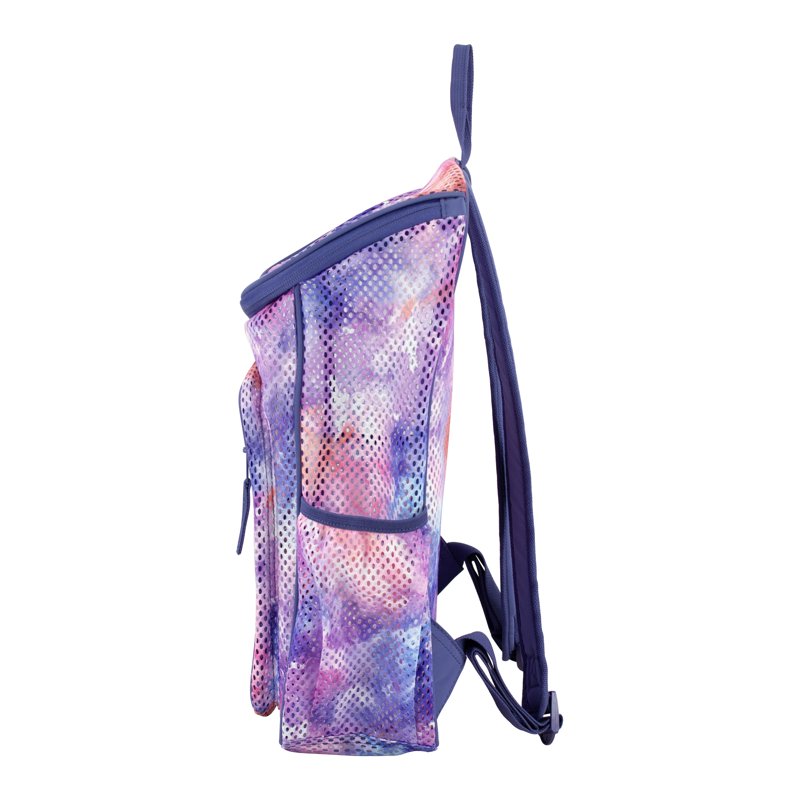 Mesh Backpack with Spacious Main Compartment & Hydration Pockets - Unisex Travel & School Bag