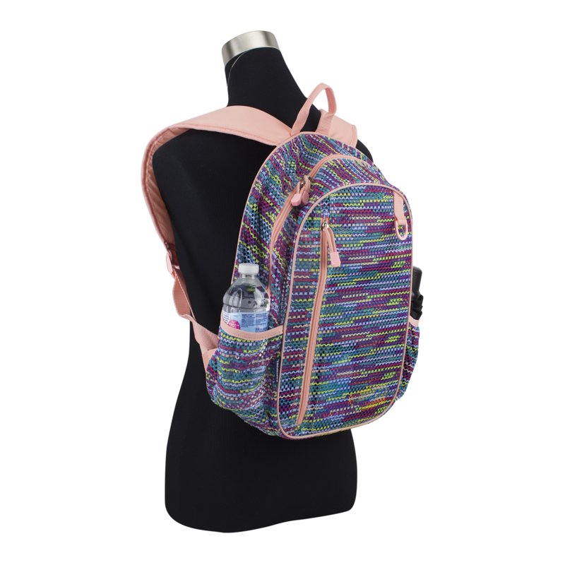 Unisex Mesh Backpack for Active Lifestyle with Multiple Compartments – Lightweight and Breathable