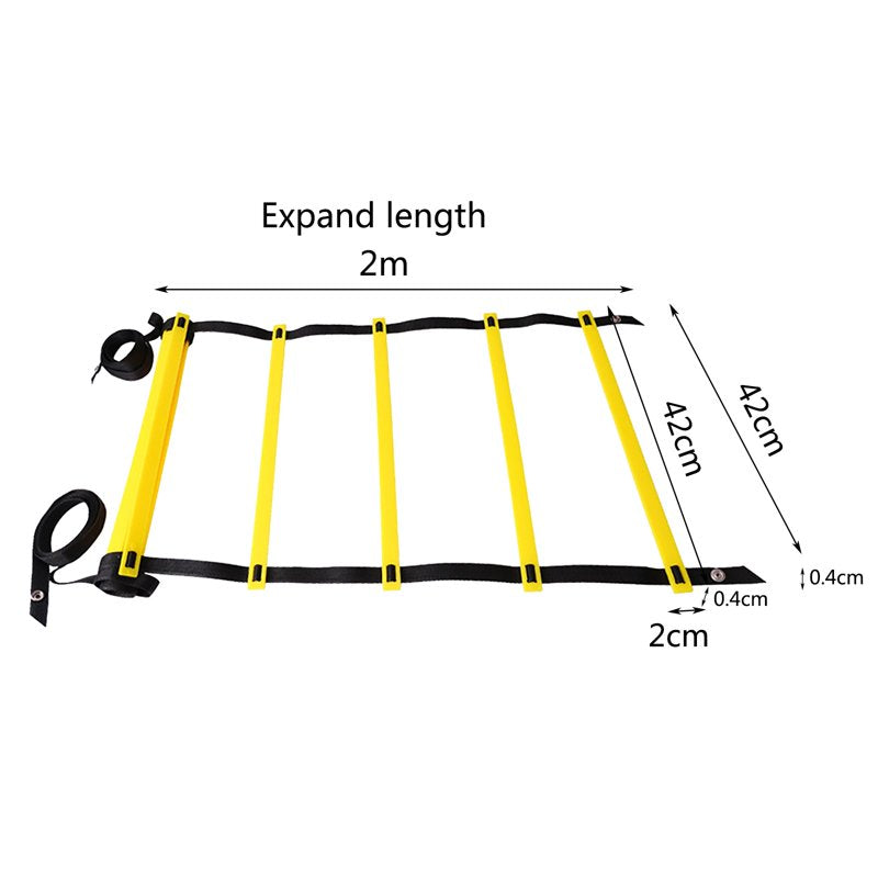 Agility Ladder Training Kit with Carry Bag for Football, Basketball & More