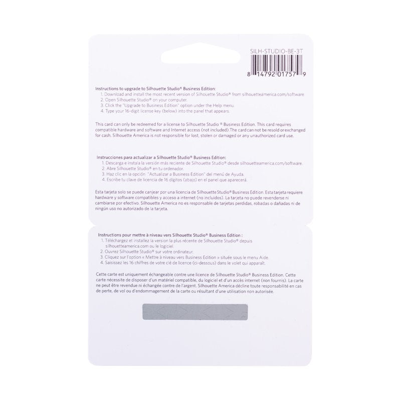 Silhouette Studio Business Edition Software for Design & Cutting