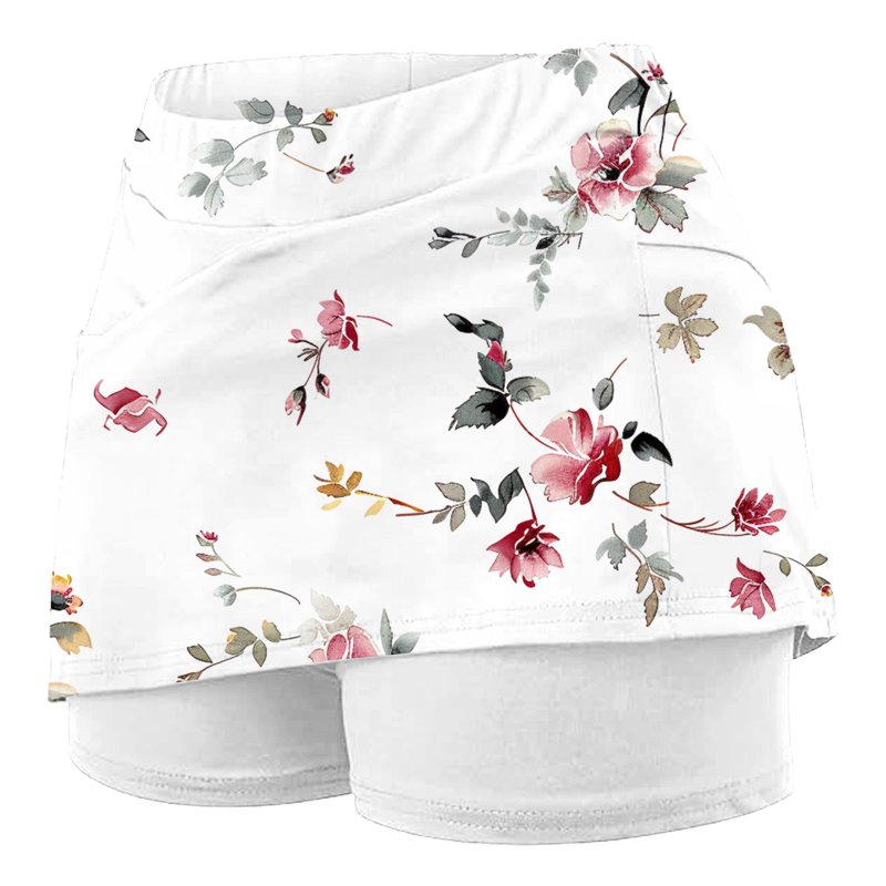 High Waist Athletic Skorts for Women with Pockets - Summer Tennis Golf Skirt