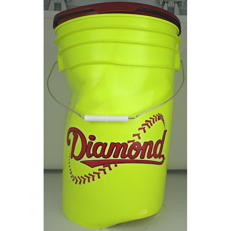 Softballs with Bucket - 12 Inch Youth Fastpitch Softballs Set