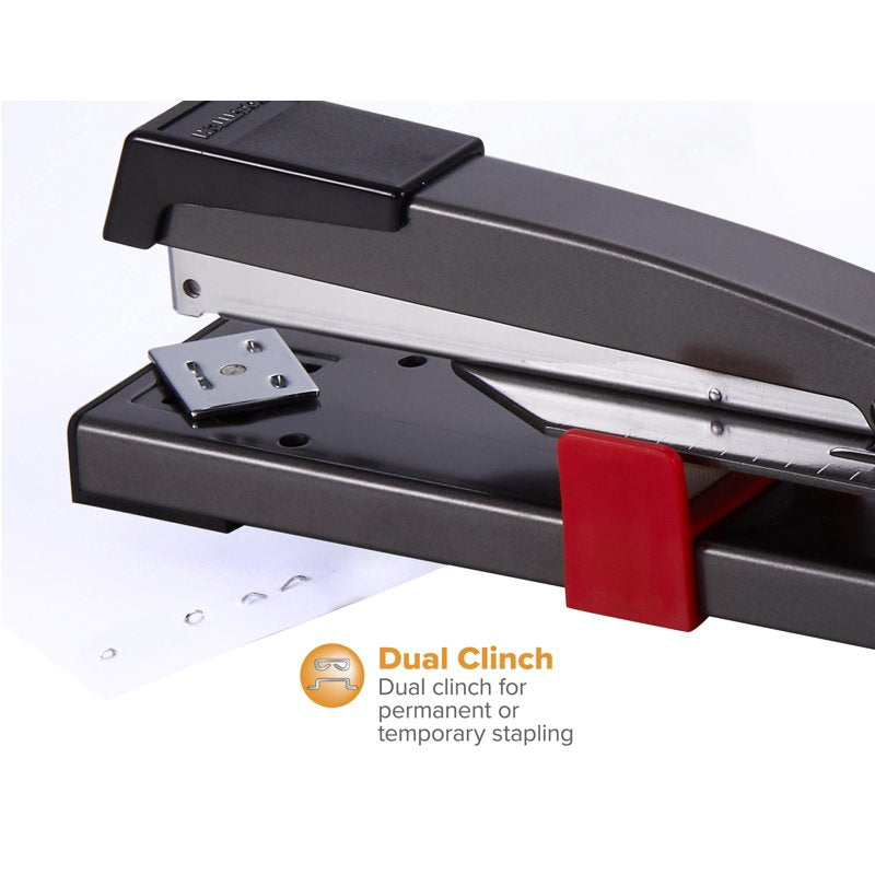 Long Reach Stapler 12 Inch Heavy Duty Office Booklet Stapler with Adjustable Guide